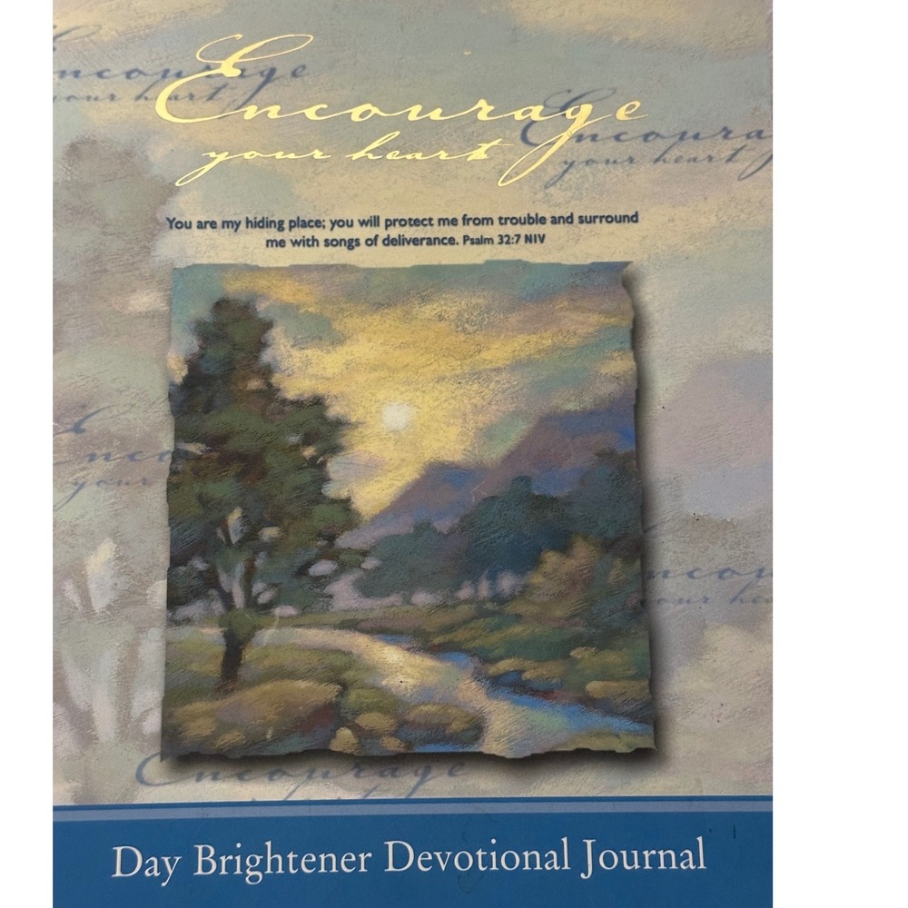 DaySpring Devotional Journal & Address Book Set Blue Botanical Excellent 2pc - Picture 7 of 10